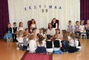 В детском саде Unistuse День независимости Эстонии отметили «Балом у Президента»