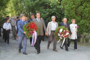 На Военном кладбище состоялась церемония возложения венков к «Памятнику Воину-освободителю Таллина от немецко-фашистских захватчиков»