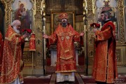 Епископ Лазарь возглавил Божественную литургию в Таллинском кафедральном соборе