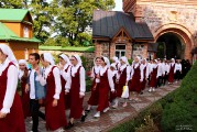 Престольный праздник Успения Пресвятой Богородицы в Пюхтицком монастыре