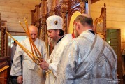 Освящение храма во имя преподобного Сергия Радонежского в Палдиски 
