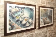 Открытие выставки акварелей Сергея Лысого