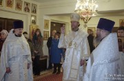 Епископ Нарвский и Причудский Лазарь совершил Божественную литургию в день памяти своего небесного покровителя