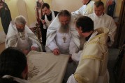 В Нарве освятили нижний придел храма святых равноапостольных Кирилла и Мефодия_29