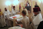 В Нарве освятили нижний придел храма святых равноапостольных Кирилла и Мефодия_53