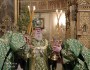 Божественная литургия в кафедральном Александра Невском соборе Таллина в день Святой Троицы