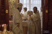 В Лазареву субботу глава Нарвской епархии совершил Литургию на Архиерейском подворье в Нарва-Йыэсуу_23