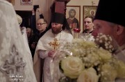 В Лазареву субботу глава Нарвской епархии совершил Литургию на Архиерейском подворье в Нарва-Йыэсуу