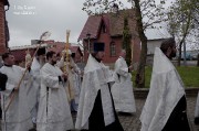 Преосвященный Лазарь возглавил Крестный ход к новому православному храму