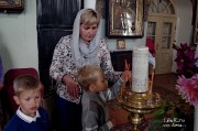 Богослужение  в храме святителя Николая Чудотворца города Муствеэ