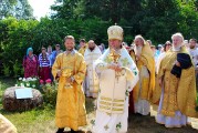 Престольный праздник в храме святого равноапостольного князя Владимира при Архиерейском подворье в Нарва-Йыэсуу