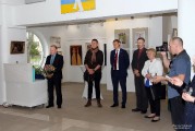 В Белом зале открылся вернисаж, посвященный 25-летию дипломатических отношений Эстонии и Белоруссии