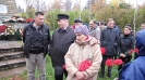 Перезахоронение останков советских воинов в Синимяэ. 20 октября 2012 г.