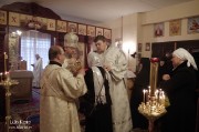 В Лазареву субботу глава Нарвской епархии совершил Литургию на Архиерейском подворье в Нарва-Йыэсуу_22