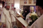 В Лазареву субботу глава Нарвской епархии совершил Литургию на Архиерейском подворье в Нарва-Йыэсуу_32