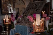Богослужение  в храме святителя Николая Чудотворца города Муствеэ