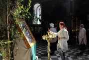 Таллинский кафедральный Александро-Невский собор в День празднования Святой Троицы