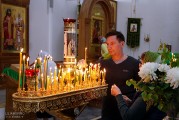 Фоторепортаж из таллинских храмов в день празднования  Святой Троицы