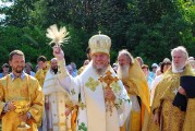 Престольный праздник в храме святого равноапостольного князя Владимира при Архиерейском подворье в Нарва-Йыэсуу