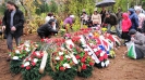 Перезахоронение останков советских воинов в Синимяэ. 20 октября 2012 г.