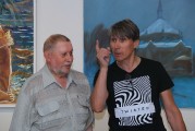 Открытие персональной выставки Бориса Уварова