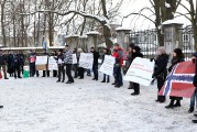  Пикет в Таллине против ювенального беспредела в Норвегии