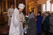 Епископ Нарвский и Причудский Лазарь совершил Божественную литургию