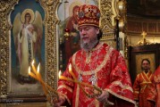Епископ Лазарь возглавил Божественную литургию в Таллинском кафедральном соборе
