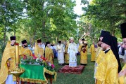 Престольный праздник в храме святого равноапостольного князя Владимира при Архиерейском подворье в Нарва-Йыэсуу