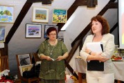 Свое пятилетие школа Bjarte отметила детской художественной выставкой в Палдиски