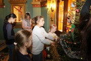 Новогодняя ёлка в стиле  «Мезень» в Русском театре
