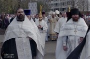 Преосвященный Лазарь возглавил Крестный ход к новому православному храму_71