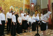 Концерт православных духовный песнопений в соборе Александра Невского