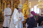 Епископ Нарвской и Причудской Лазарь возглавил праздничную Литургию в Нарвском Воскресенском соборе