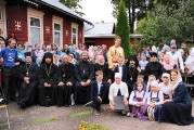 Престольный праздник  в храме  Владимирской иконы Божией Матери в Валга